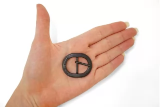 Пряжка металл черная 38х30 мм (W-3) 25112579