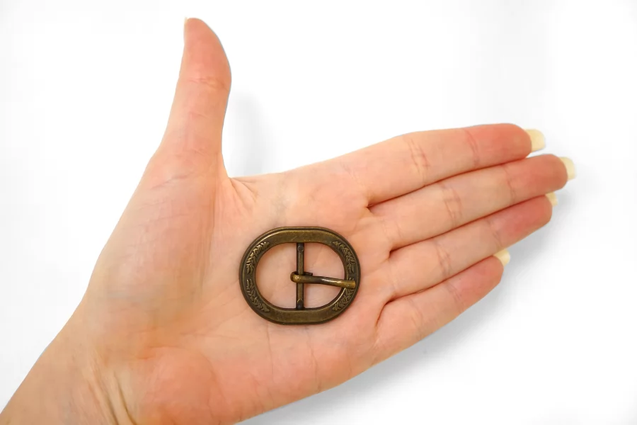 Пряжка металл бронза 38х30 мм (W-3) 25112580