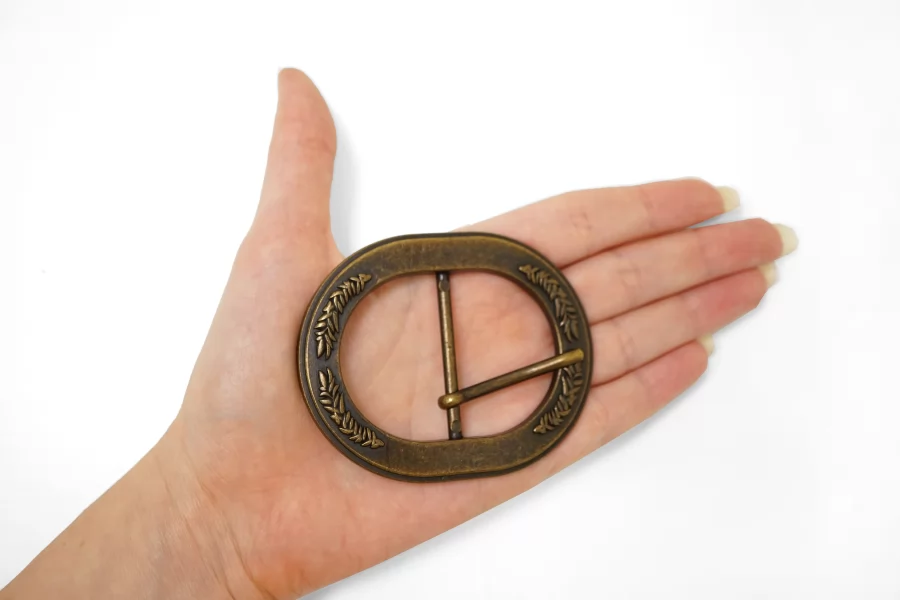 Пряжка металл бронза 75х60 мм (W-3) 25112582