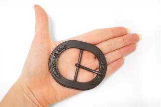 Пряжка металл черная 75х60 мм (W-3) 25112583