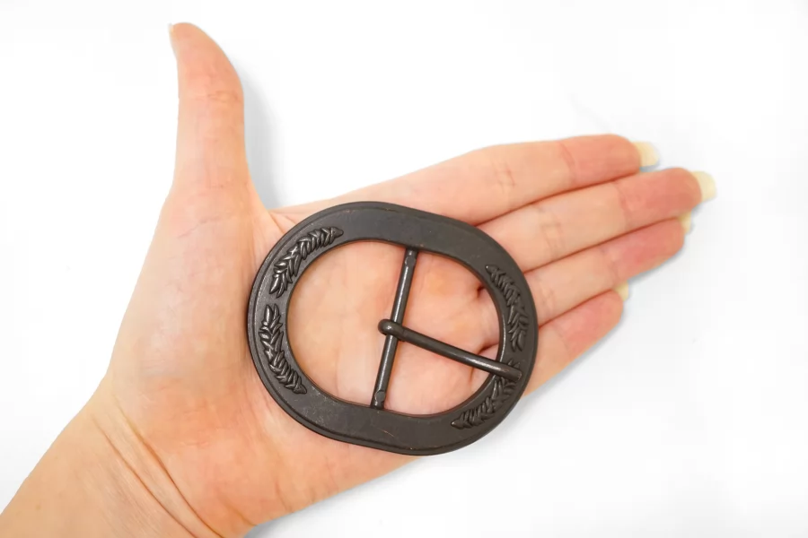 Пряжка металл черная 75х60 мм (W-3) 25112583