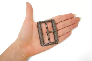 Пряжка металл темный никель 45х60 мм (W-3) 25112586