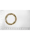 Пряжка кольцо металл золотая 50 мм (T-3) 25112589