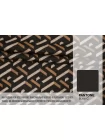 Трикотаж хлопковый геометрия VERSACE Тёмно-коричневый TRC H47/6 X40 11122571