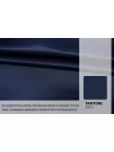 Атлас хлопковый с вискозой костюмно-плательный Тёмно-синий TRC H10/9 E77 12122516