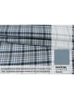 Хлопковая марлевка в клетку Серо-голубая KZ H6/B50 18022534