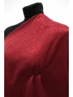 Вискоза плательно-блузочая жаккардовая MAX MARA Бордовая MM H23/1 J50 1102518