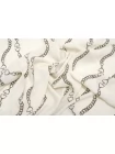 Вискоза креповая MAX MARA Цепи на молочном MM H21/1 i10 1102520