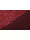 Купра с вискозой плательно-блузочая жаккардовая MAX MARA Бордовая MM H24 O70 1102524