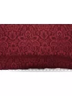Купра с вискозой плательно-блузочая жаккардовая MAX MARA Бордовая MM H24 O70 1102524