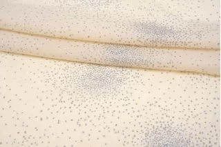 Шифон вискозный с блёстками MAX MARA Экрю MM H00 EE10 1102531