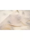 Шифон вискозный с блёстками MAX MARA Экрю MM H00 EE10 1102531