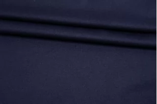ОТРЕЗ 0,45 М Фланель поливискозная костюмно-плательная MAX MARA Тёмно-синяя MM (27) 1102564-5