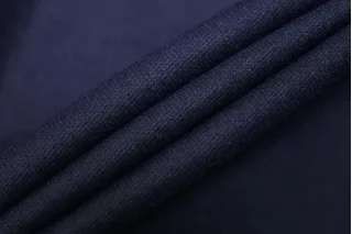 Фланель поливискозная костюмно-плательная MAX MARA Тёмно-синяя MM H63/4 C70 1102564