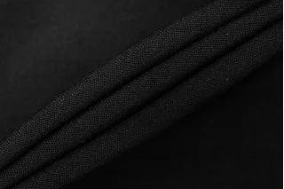 Поливискоза би-стрейч костюмно-плательная MAX MARA Чёрная MM H63/1 G60 1102566