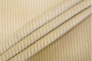 Вельвет хлопковый костюмно-плательный MAX MARA Светло-бежевый MM H18 K11 1102591