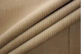 Микровельвет костюмно-плательный MAX MARA Серо-бежевый MM H18/2 К11 1102594