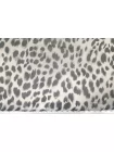 Шифон шёлковый MAX MARA Леопард чёрно-серый MM H28/1 N50 30092520
