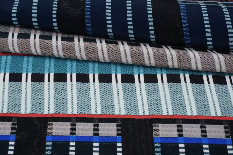 Крепдешин шелковый MAX MARA Геометрия разноцветная MM H31 N50 30092538