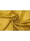 Шёлковый твил двусторонний MAX MARA Цветочный золотисто-горчичный MM H31 O60 30092553