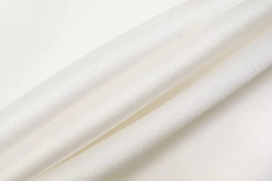 Атлас шелковый плательно-блузочный BALLY  Белый BL Н29/4 M10 30102501