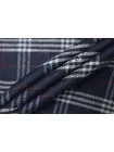 Костюмная шерсть Клетка Тёмно-синяя BL H60/2 FF40 30102518