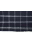 Костюмная шерсть Клетка Тёмно-синяя BL H60/2 FF40 30102518