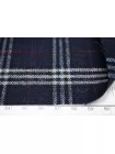 Костюмная шерсть Клетка Тёмно-синяя BL H60/2 FF40 30102518