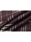 Костюмная шерсть стрейч CERRUTI Клетка Бургунди BL H60/2 FF60 30102521
