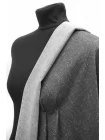 Костюмно-плательная шерсть двусторонняя CERRUTI Серая BL H59/4 HH60 30102523