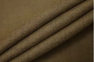Костюмная шерсть дабл DIOR Горчичный хаки BL H59/2 HH30 30102530