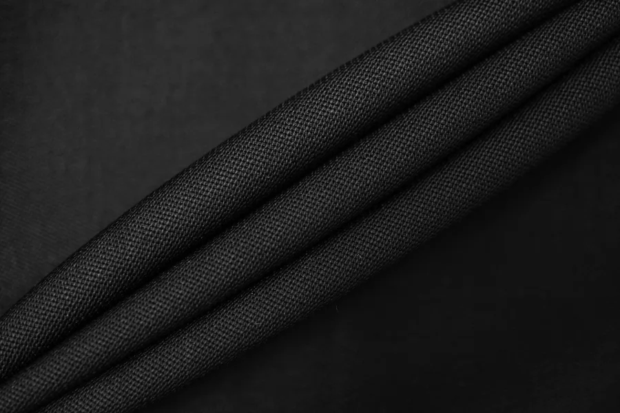 Костюмная шерсть Черная BRS H59/6 jj40 30102549