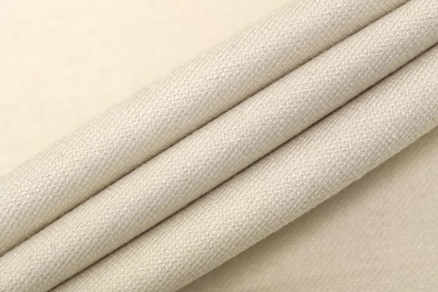 ОТРЕЗ 0,6 М ДЕФЕКТ Фланель поливискозная костюмно-плательная MAX MARA Светлая бежево-молочная MM (ДФ6) 3102502-2