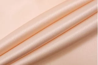 ОТРЕЗ 0,4 М ДЕФЕКТ Атлас шелковый плательно-блузочный BALLY Нежно-персиковый BL (ДФ9) 30102502-1