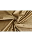Велюр-стрейч хлопковый Золотисто-бежевый BRS H19/8 K50 12082523
