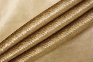 Велюр-стрейч хлопковый Золотисто-бежевый BRS H19/8 K50 12082523