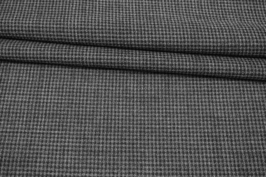 Плательно-рубашечная шерстяная марлевка Темно-серая BRS H62 GG70 12082535
