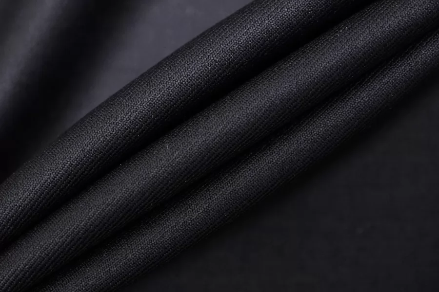 Плательная шерсть полированная Черно-синяя BRS H61/4 jj40 12082561