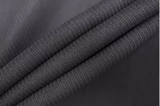 Костюмно-плательная шерсть с вискозой Холодный серый BRS H61/3 ii60 12082574