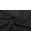 Костюмно-плательная шерсть-стрейч Чёрная BRS H61/4 ii70 12082578