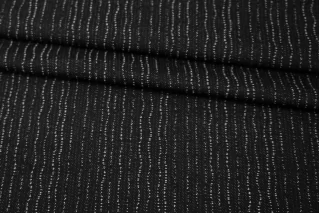 Хлопок костюмный Чёрно-белый "под джинсу" BRS  H13  NN60   13082513