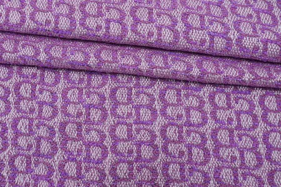 Гобелен хлопковый Сиреневый Орнамент TRC H34/1/ M00 18072507