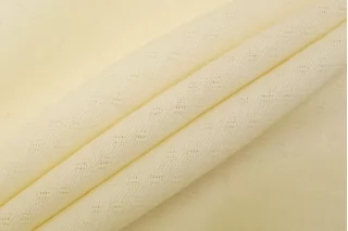 Тонкая фактурная плательная шерсть BALMAIN Сливочная TRC H59/1 ii10 18072541