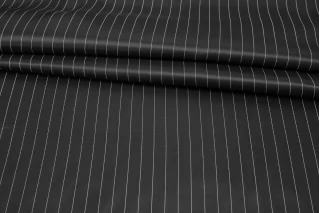 Подкладочная вискоза в полоску Темно-серая SF H50/3 U70 20062580