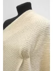 Фактурный шерстяной трикотаж MAX MARA Сливочный MM H49 EE50 30092507
