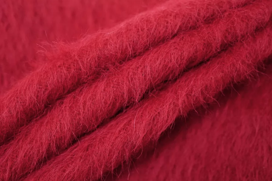 Пальтовая альпака с кашемиром дабл MAX MARA Ягодная MM H56 DD50 30092514