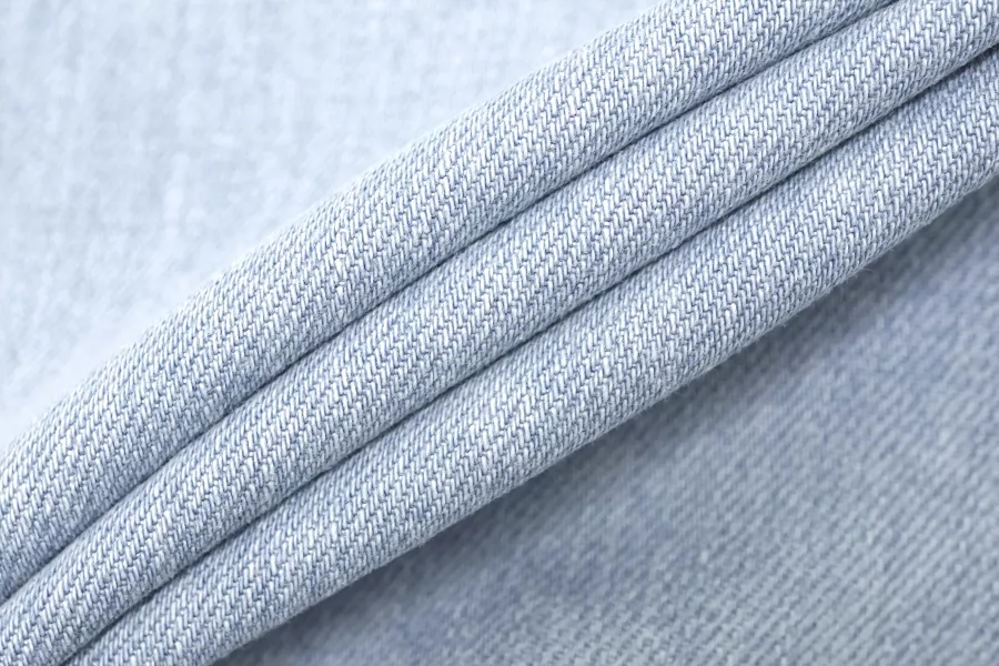 Джинса хлопковая вареная Голубая CMF H00 EE44 6062552