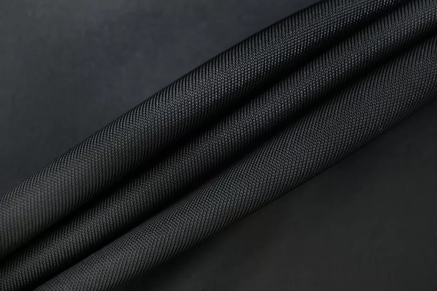 Трикотаж вискозный масло MAX MARA Чёрно-графитовый MM H43/5 V60 1102511