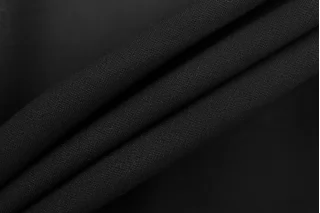 Поливискоза би-стрейч костюмно-плательная MAX MARA Чёрная MM H63/1 G60 1102551