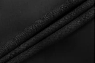 Поливискоза би-стрейч костюмно-плательная MAX MARA Чёрная MM H63/1 G60 1102567